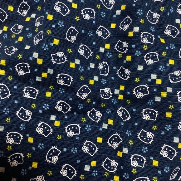 Sanrio Tokyo Japan 2002 Hello Kitty Drawstring Cloth Pouch Bag 8.5" Kawaii 2313 - Picture 4 of 8